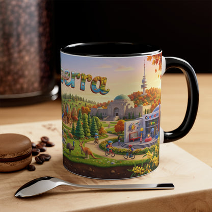 Canberra Scenic Landscape Coffee Mug , 11oz Accent Mug