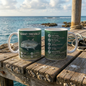 Giant Trevally Fishing Mug — Illustrated Fish ID & Techniques, 11oz Ceramic