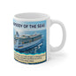 Cruise Ship Specs Mug, Rhapsody of the Seas Info Coffee Mug