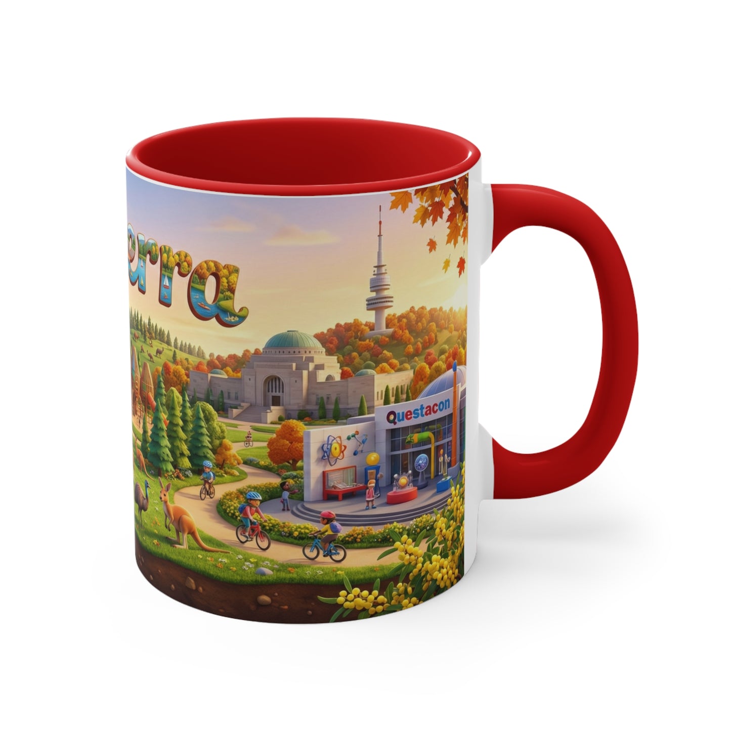 Canberra Scenic Landscape Coffee Mug , 11oz Accent Mug